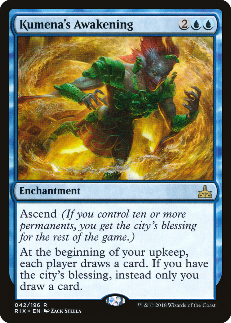 Kumena's Awakening (RIX-042) (Foil)