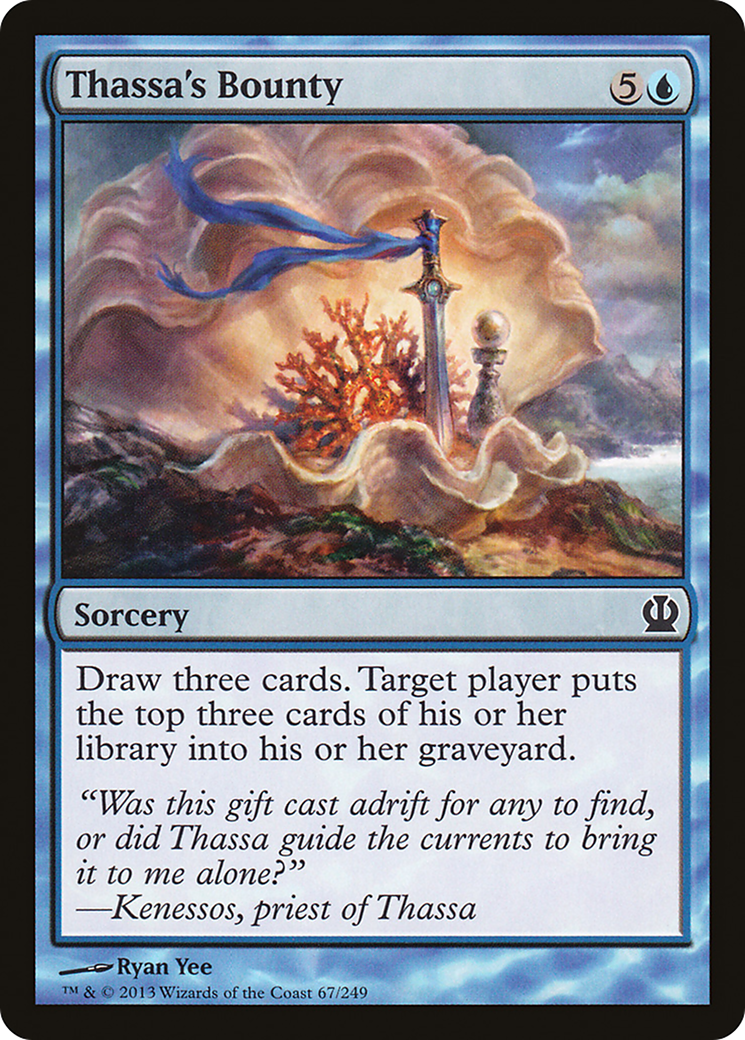 Thassa's Bounty (THS-067) (Foil)