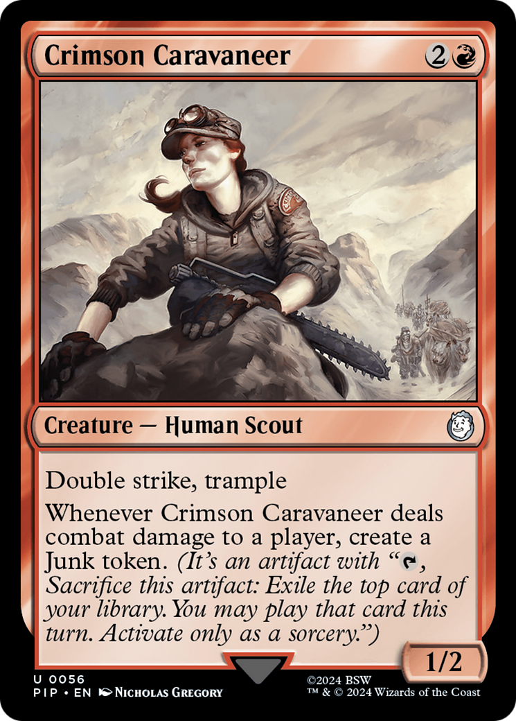 Crimson Caravaneer (PIP-056) (Foil)