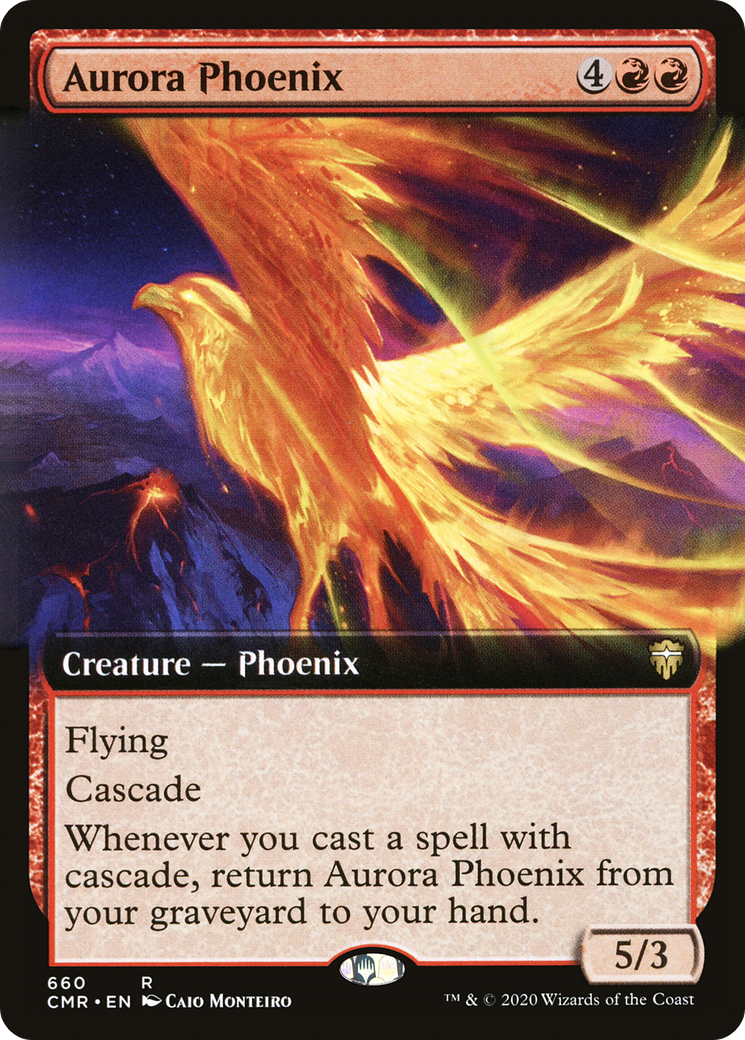 Aurora Phoenix (CMR-660) (Extended Art) (Foil)