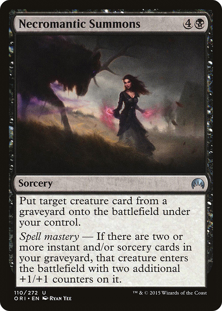 Necromantic Summons (ORI-110)