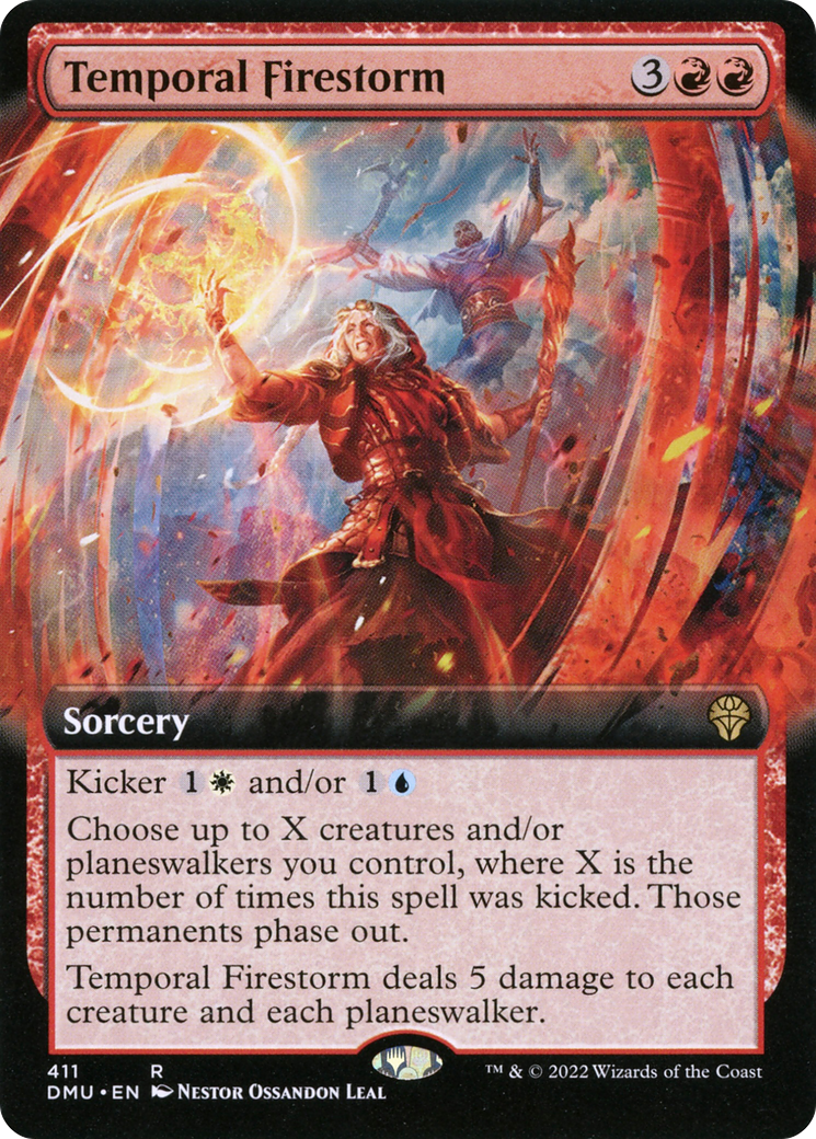 Temporal Firestorm (DMU-411) (Extended Art)