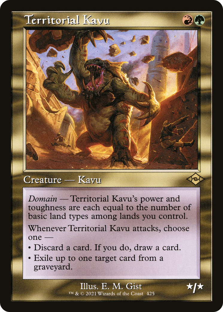 Territorial Kavu (MH2-425)