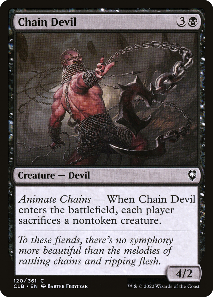 Chain Devil (CLB-120) (Foil)