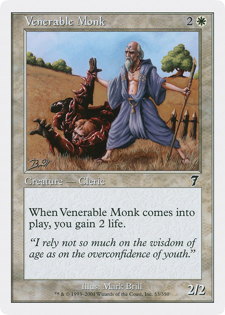 Venerable Monk (7ED-053)