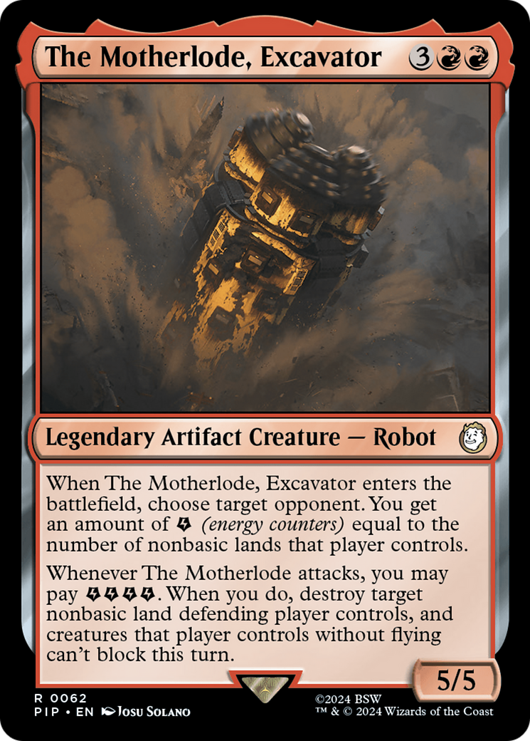 The Motherlode, Excavator (PIP-062) (Foil)
