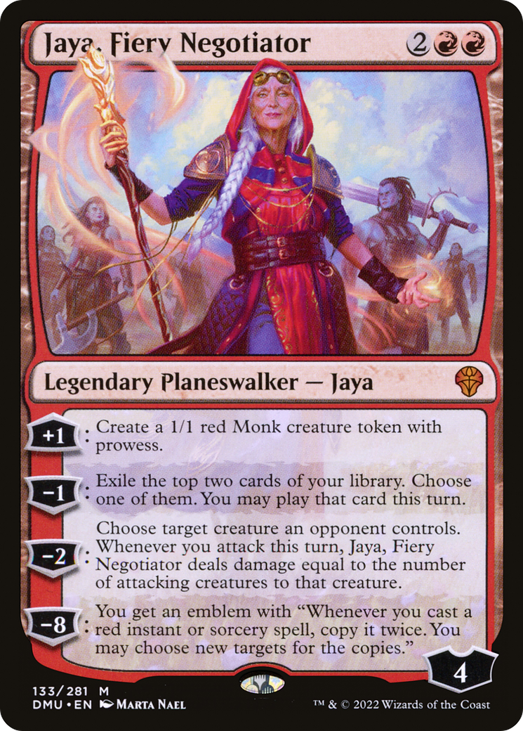 Jaya, Fiery Negotiator (DMU-133)