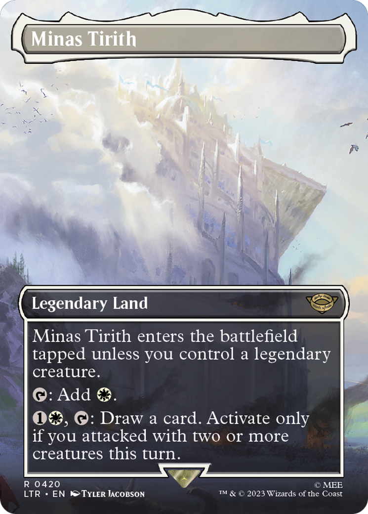 Minas Tirith (LTR-420) (Borderless)