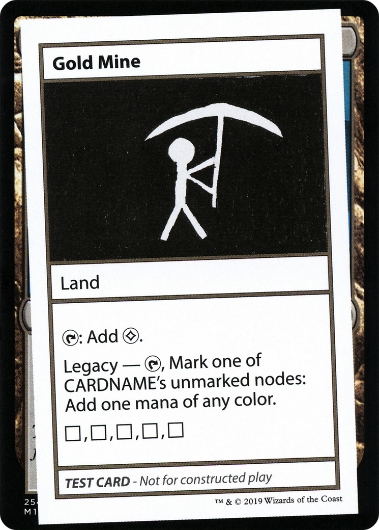 Gold Mine (No PW Symbol) (CMB2-)