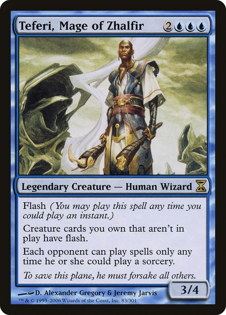 Teferi, Mage of Zhalfir (TSP-083) (Foil)