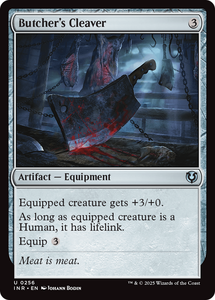 Butcher's Cleaver (INR-256)