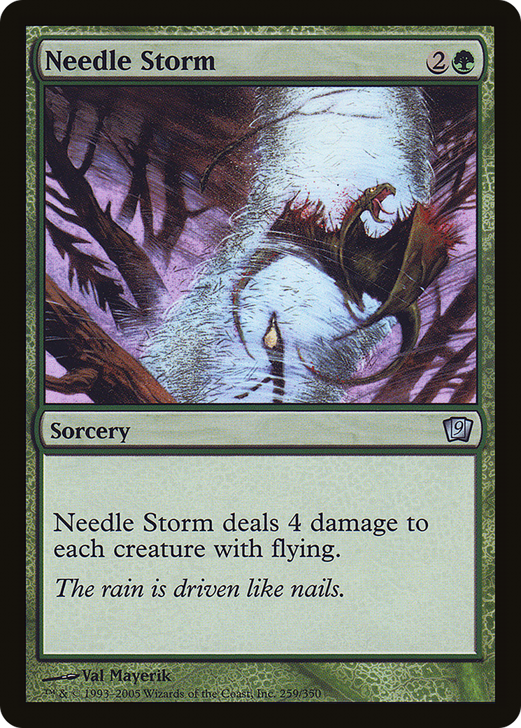 Needle Storm (9ED-259★) (Foil)