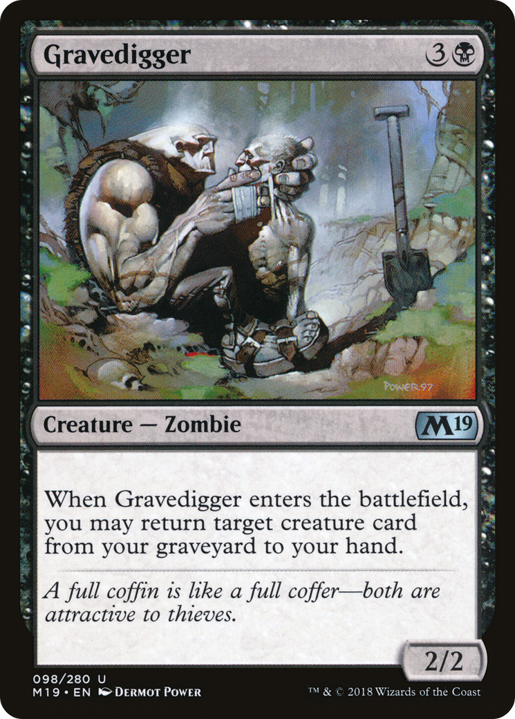 Gravedigger (M19-098) (Foil)