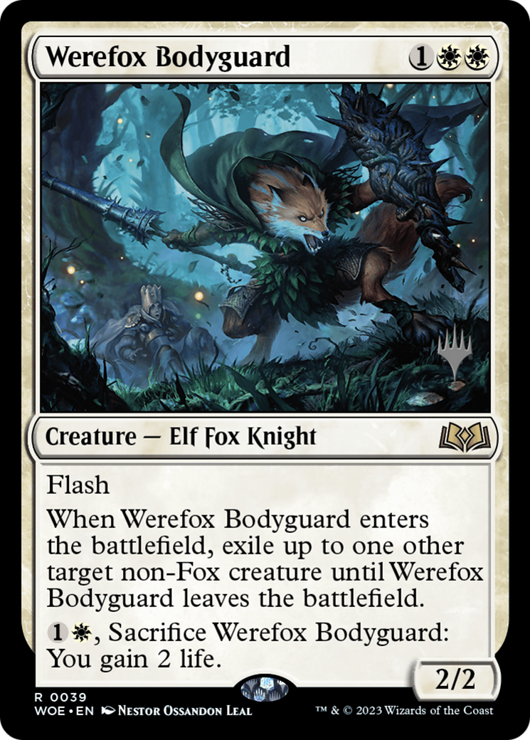 Werefox Bodyguard (PPWOE-39P) (Foil)