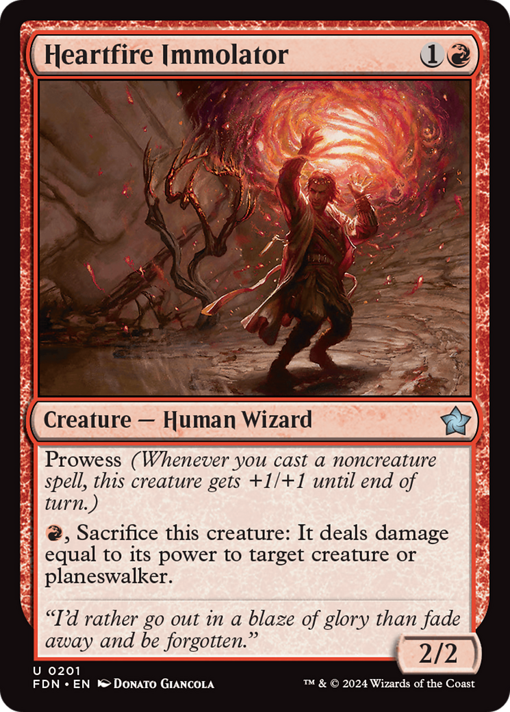 Heartfire Immolator (FDN-201)