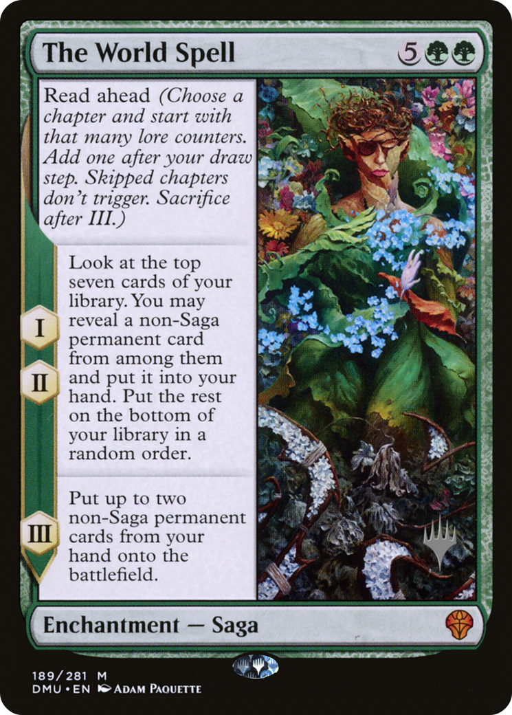 The World Spell (PPDMU-189P) (Foil)