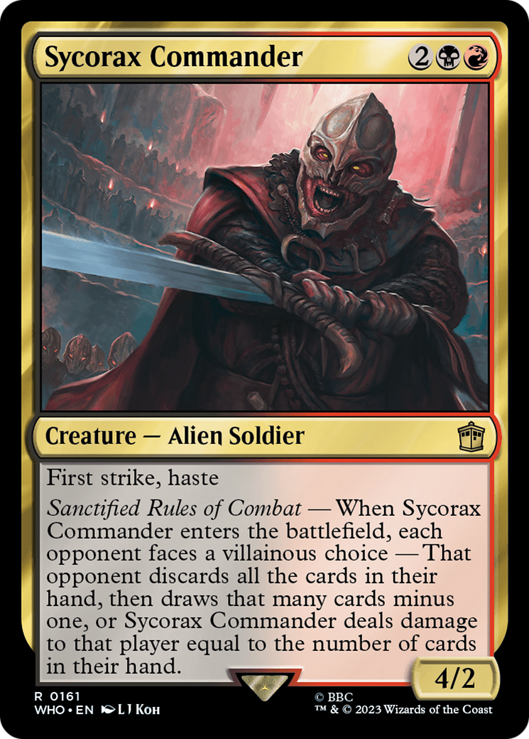 Sycorax Commander (WHO-161)