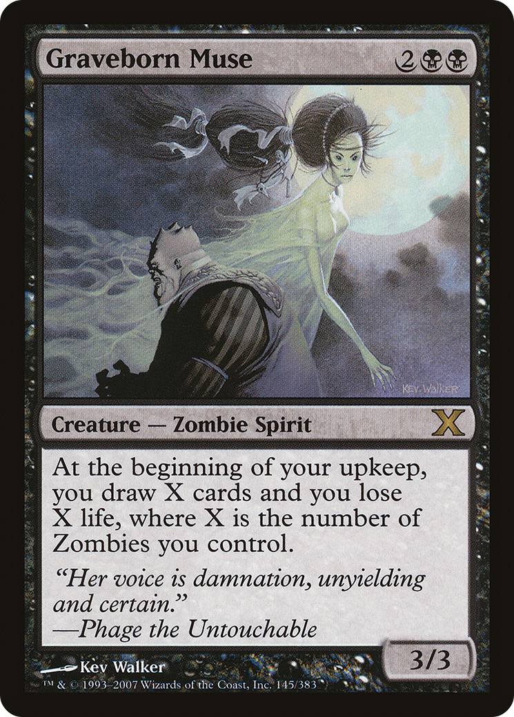 Graveborn Muse (10E-145) (Foil)