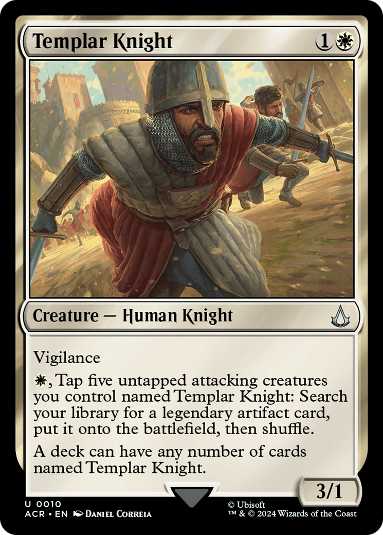 Templar Knight (ACR-010) (Foil)