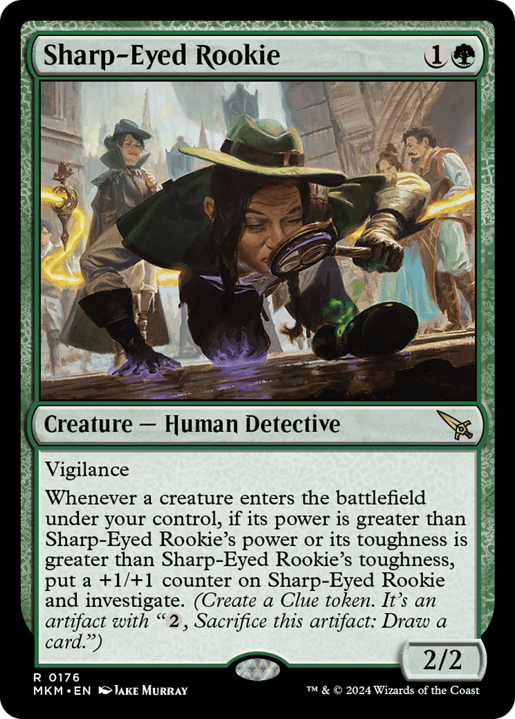 Sharp-Eyed Rookie (MKM-176) (Foil)