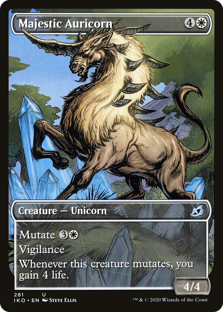 Majestic Auricorn (IKO-281) (Showcase) (Foil)