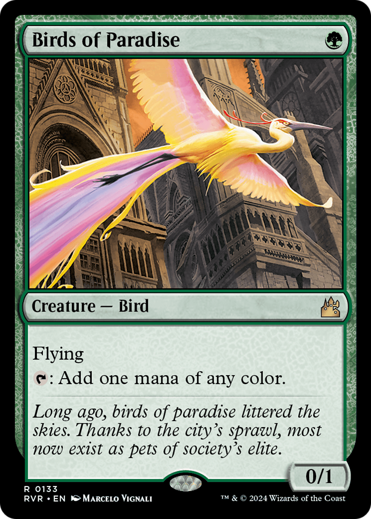Birds of Paradise (RVR-133) (Foil)