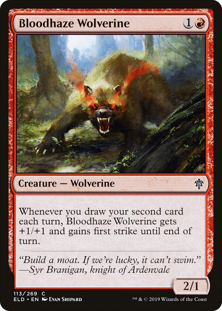 Bloodhaze Wolverine (ELD-113)