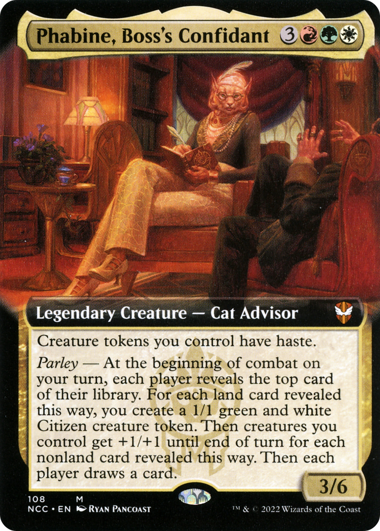 Phabine, Boss's Confidant (NCC-108) (Extended Art)