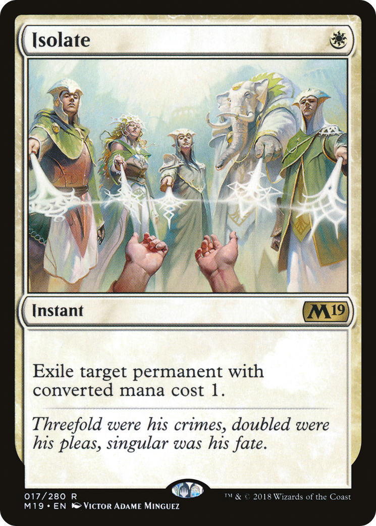 Isolate (M19-017) (Foil)