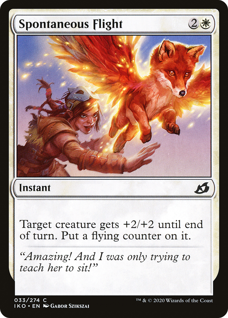 Spontaneous Flight (IKO-033) (Foil)