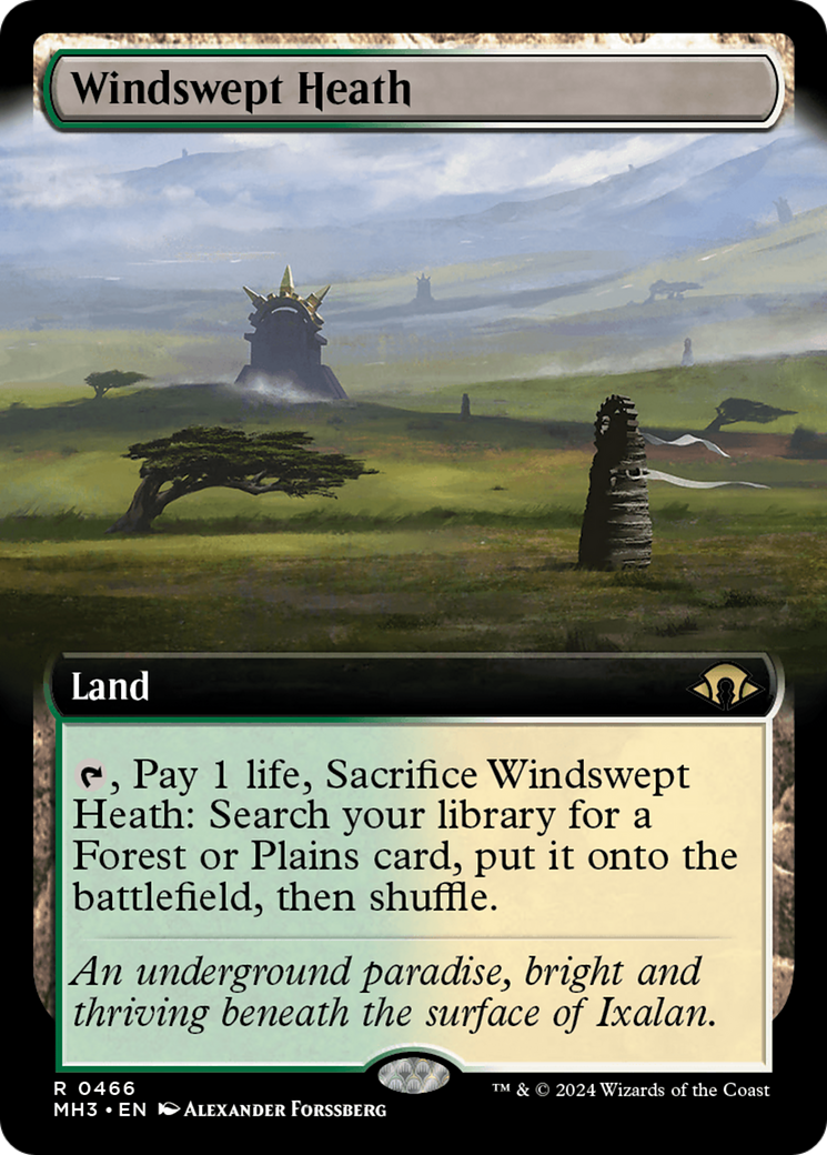 Windswept Heath (MH3-466) (Extended Art) (Foil)