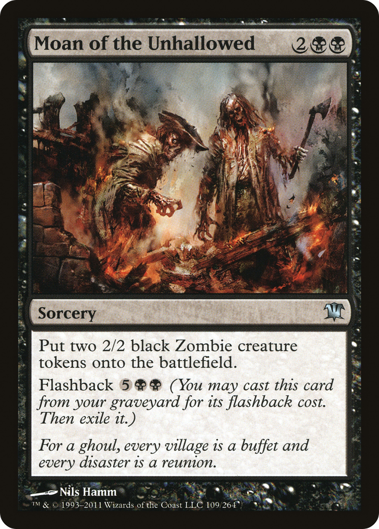 Moan of the Unhallowed (ISD-109) (Foil)