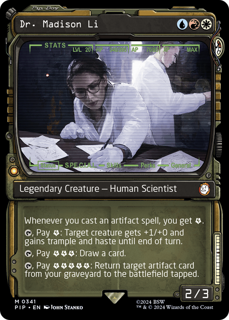 Dr. Madison Li (PIP-341) (Showcase)