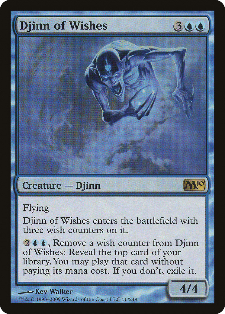 Djinn of Wishes (M10-050) (Foil)