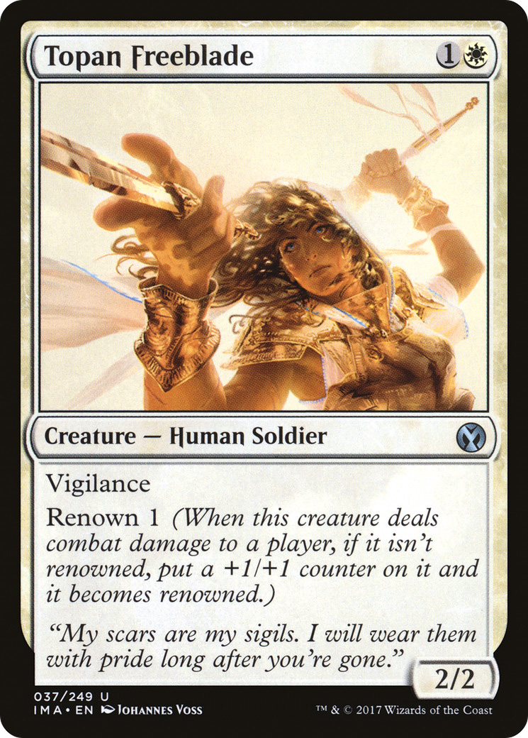Topan Freeblade (IMA-037) (Foil)
