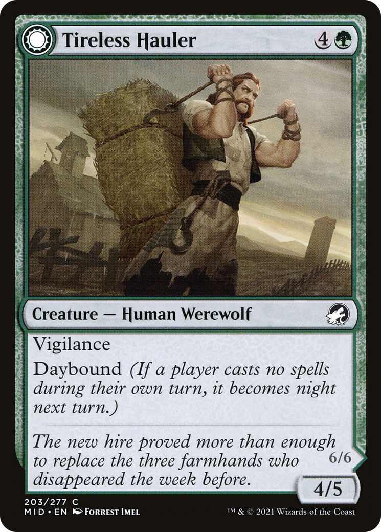 Tireless Hauler // Dire-Strain Brawler (MID-203)