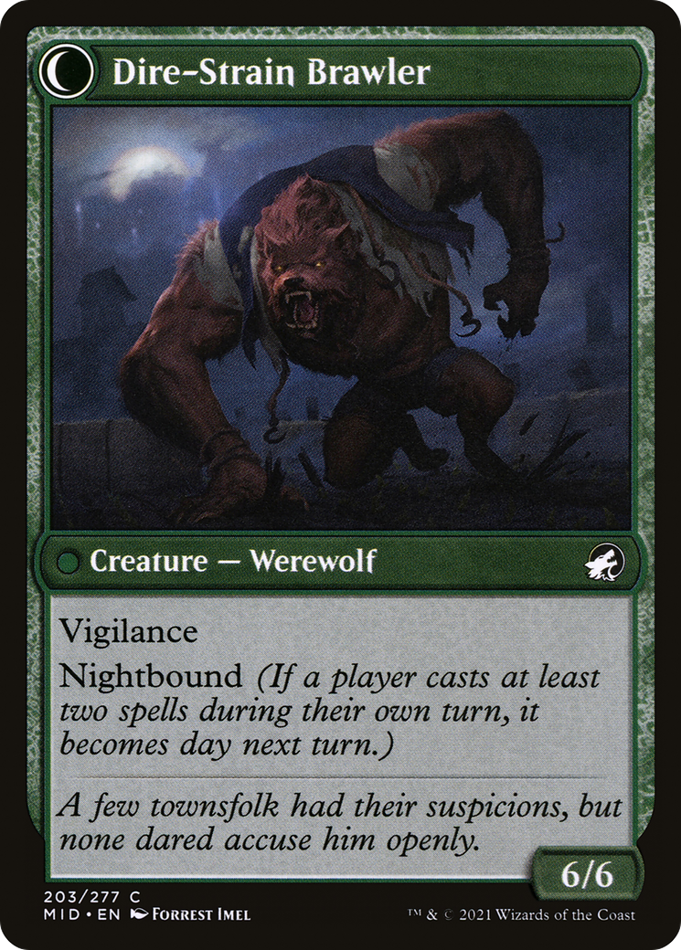 Tireless Hauler // Dire-Strain Brawler (MID-203)
