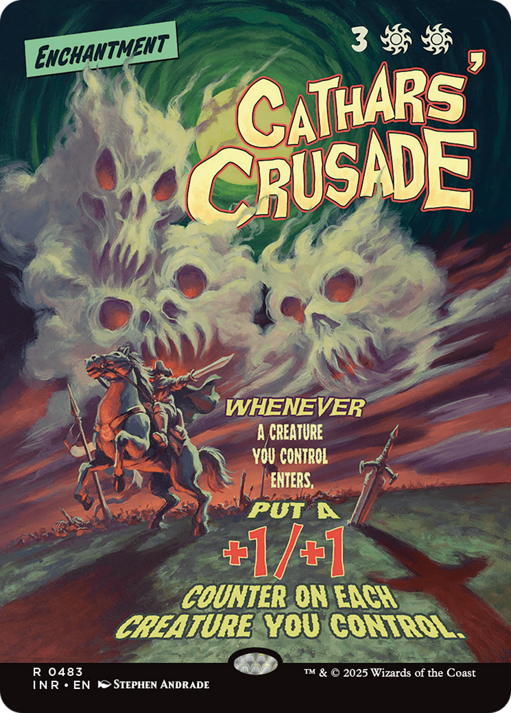 Cathars' Crusade (INR-483) (Showcase) (Borderless)