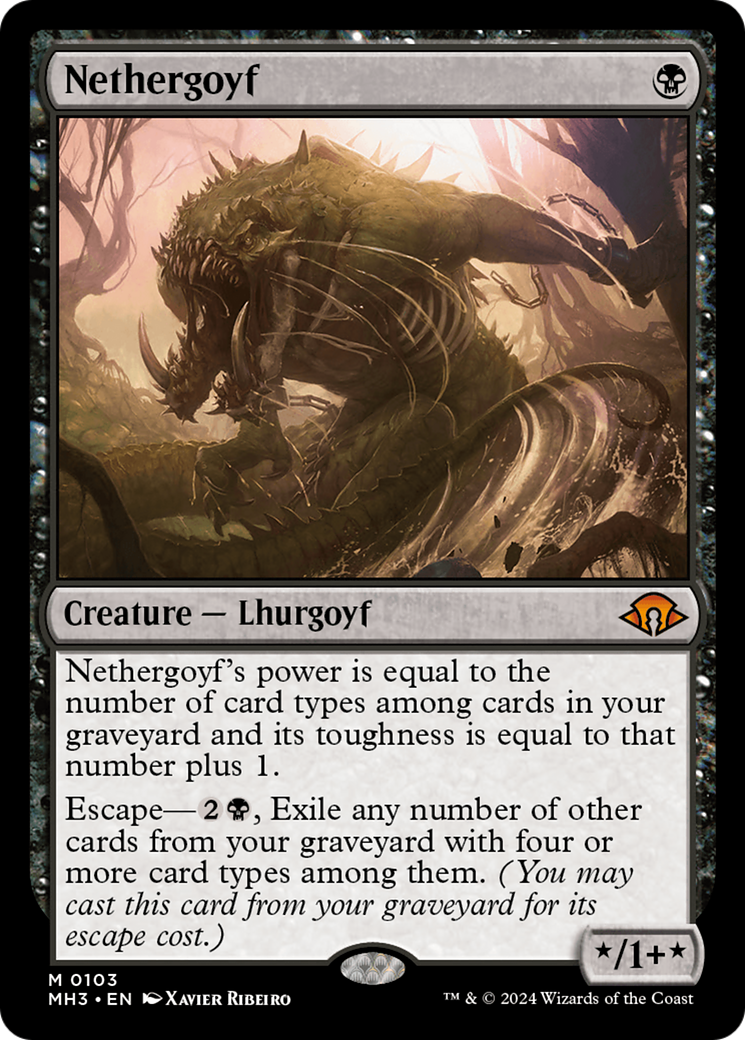 Nethergoyf (MH3-103) (Foil)