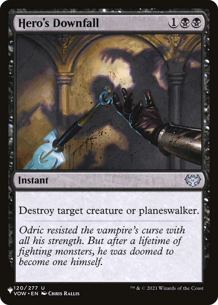 Hero's Downfall (LIST-VOW-120)