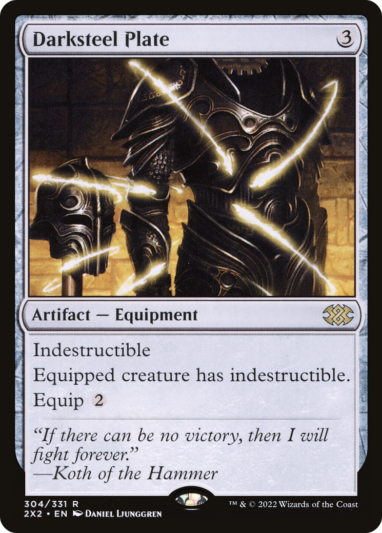 Darksteel Plate (2X2-304)