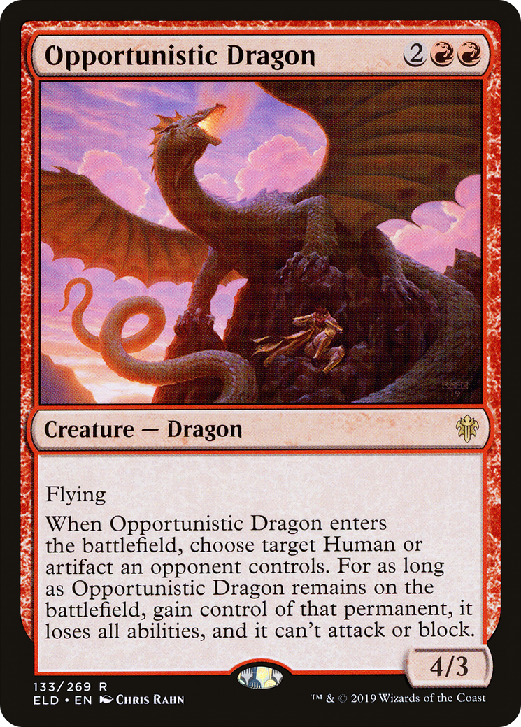 Opportunistic Dragon (ELD-133)