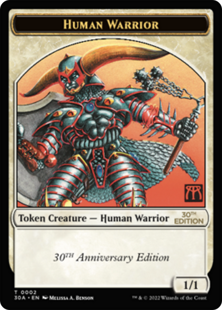 Human Warrior Token (30A-002)