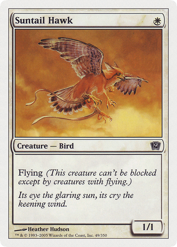 Suntail Hawk (9ED-049★) (Foil)