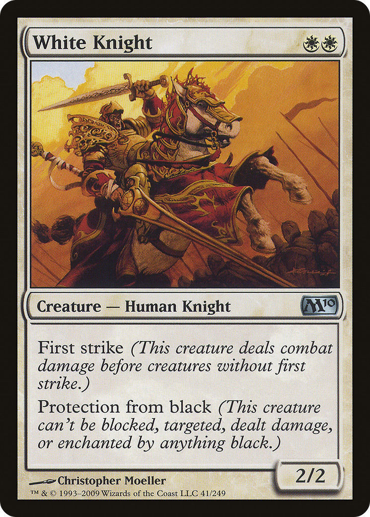 White Knight (M10-041) (Foil)