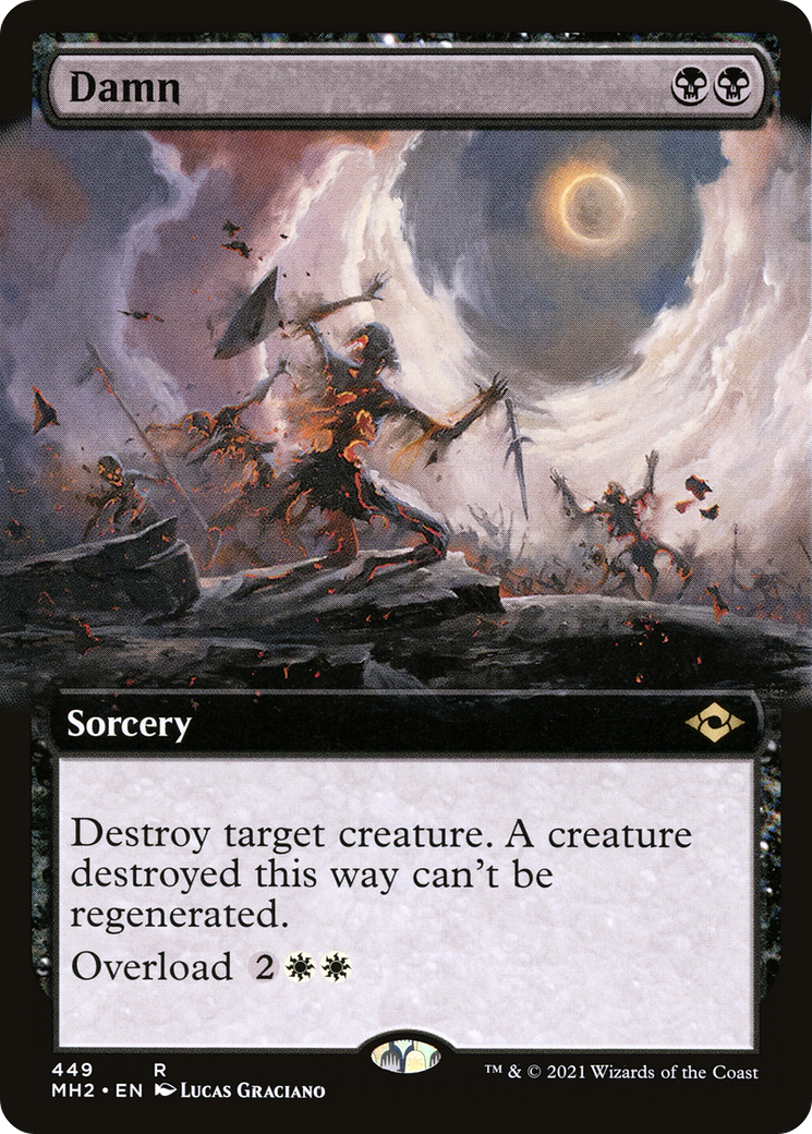 Damn (MH2-449) (Extended Art) (Foil)