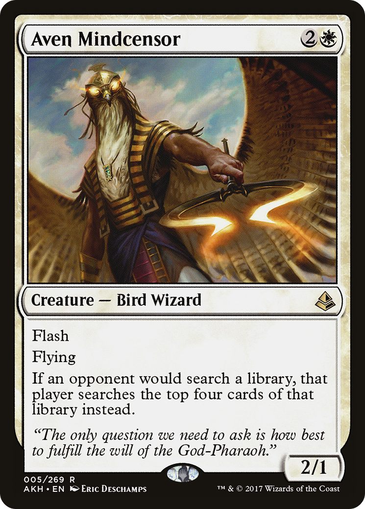 Aven Mindcensor (AKH-005) (Foil)