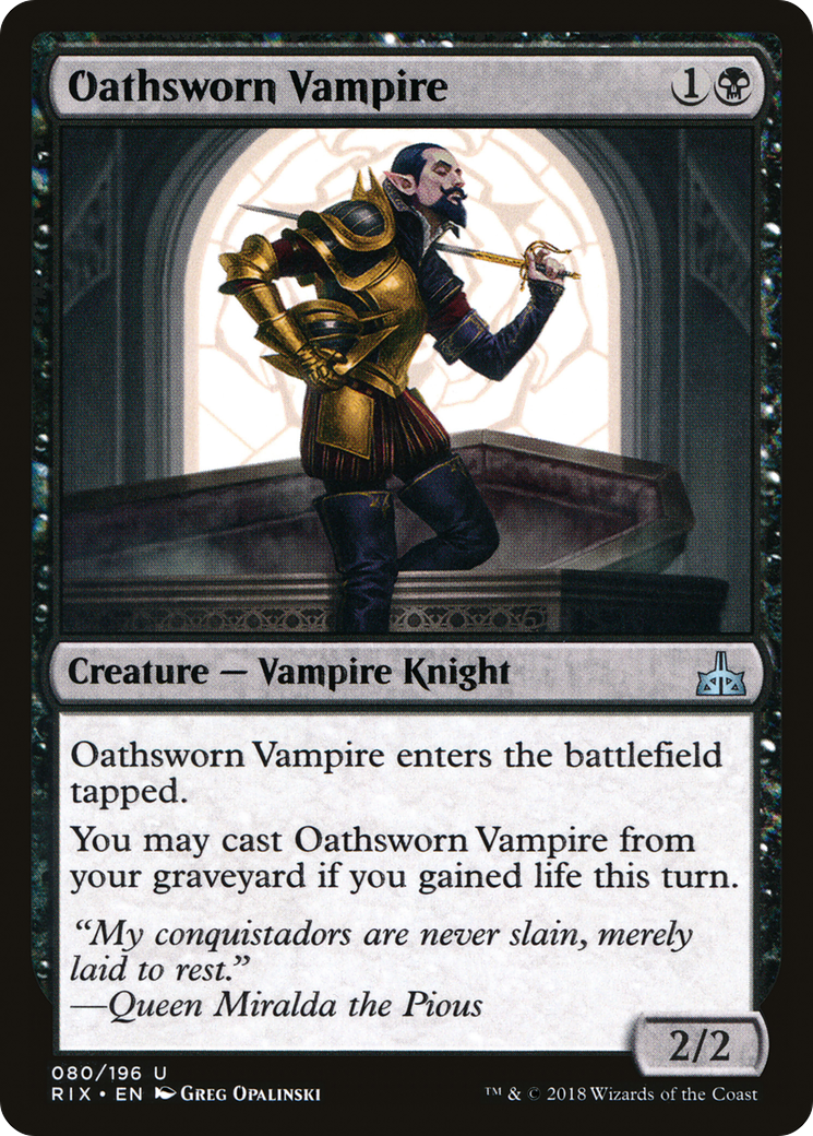 Oathsworn Vampire (RIX-080)