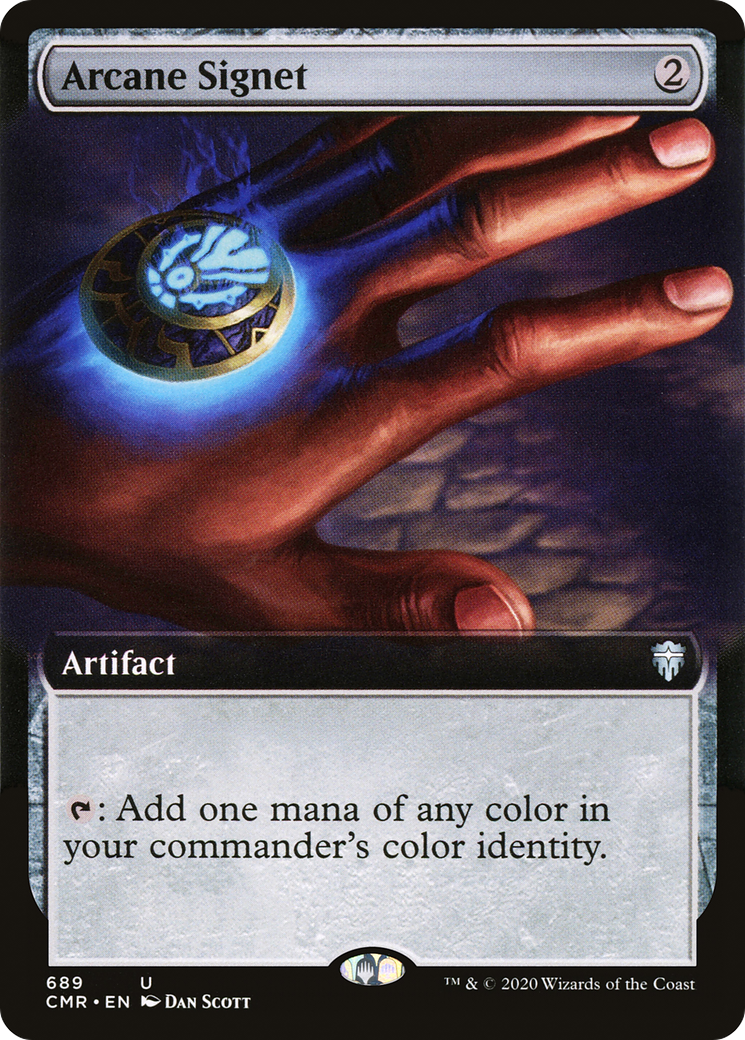 Arcane Signet (CMR-689) (Extended Art)