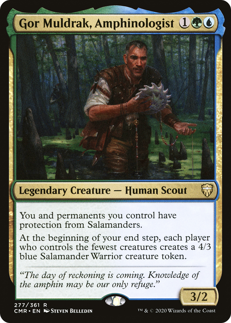 Gor Muldrak, Amphinologist (CMR-277) (Foil)